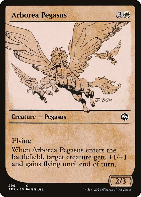 Arborea Pegasus – Adventures in the Forgotten Realms (AFR-299) Magic: The Gathering card | LC-REM-20260804-15150916108620-6bf942df-d30b-4d1b-8a46-bca4abaeb147
