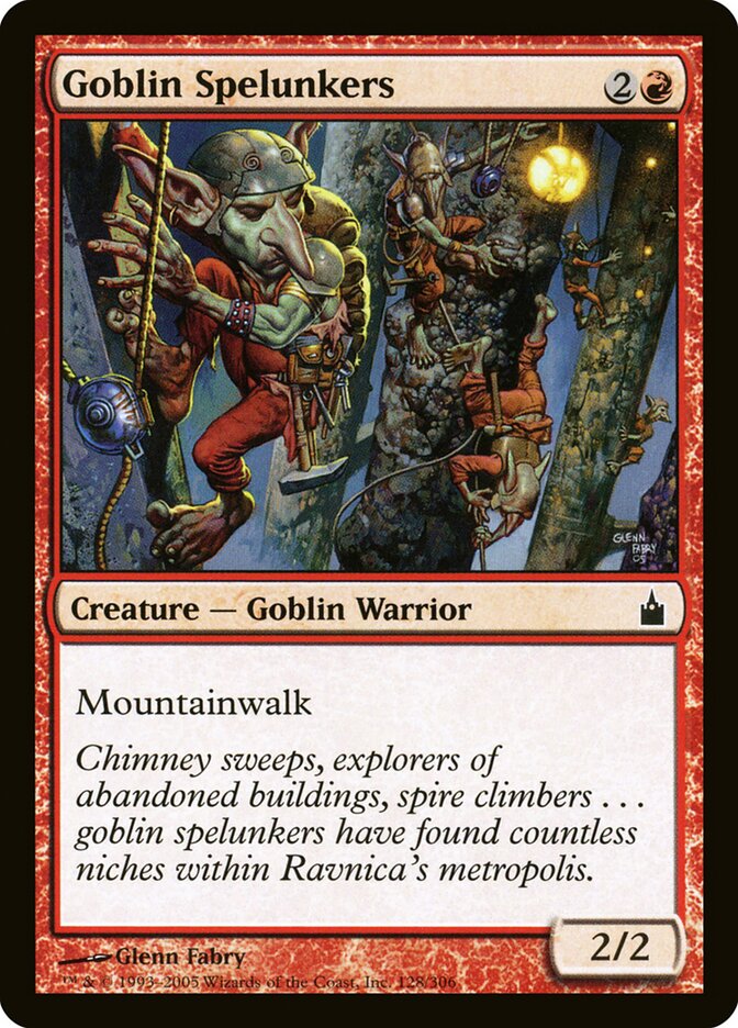 Goblin Spelunkers - Ravnica: City of Guilds (Common) [RAV-128]