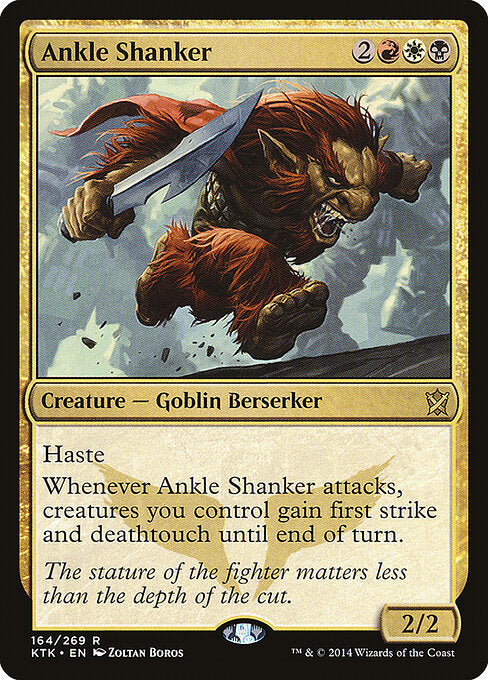 Ankle Shanker – Khans of Tarkir (KTK-164) Magic: The Gathering card Main image