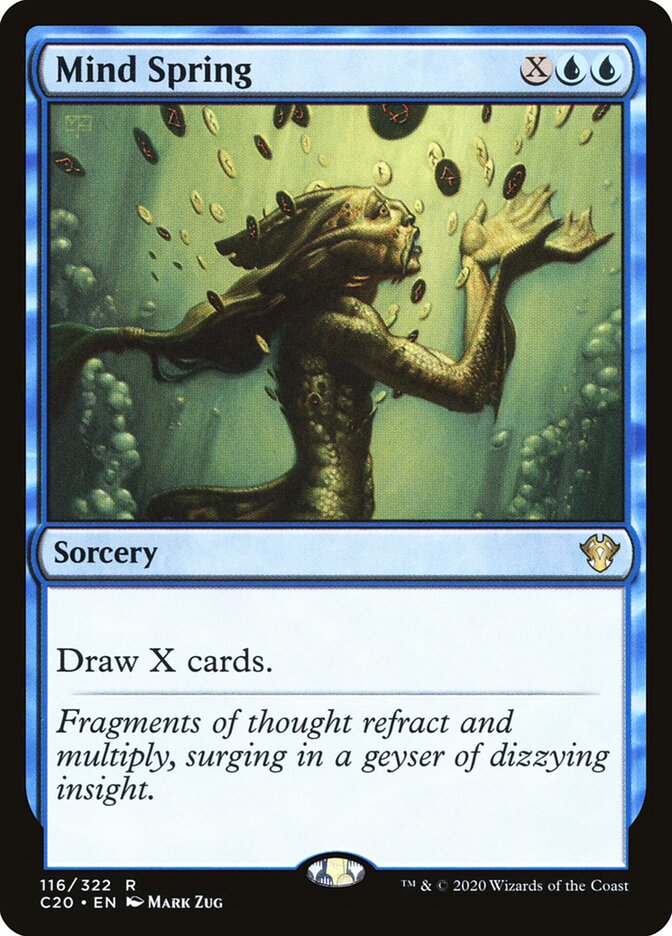 Mind Spring - Commander: Ikoria (Rare) [C20-116]