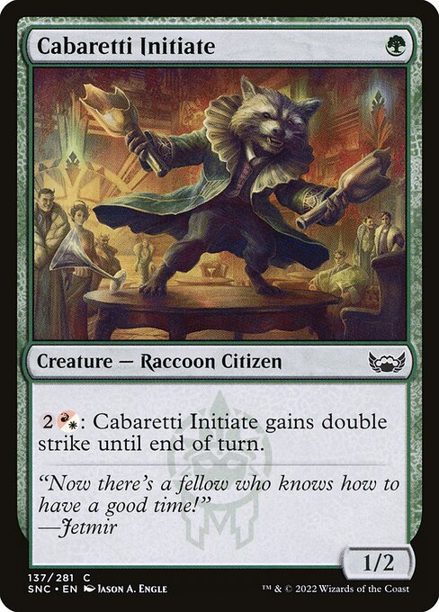 Cabaretti Initiate – Streets of New Capenna (SNC-137) Magic: The Gathering card | LC-REM-20260804-15383477551436-6c691f62-009b-4178-8e8b-d6e88229a282
