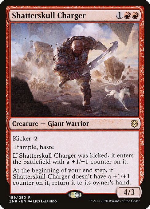 Shatterskull Charger – Zendikar Rising (ZNR-159) Magic: The Gathering card