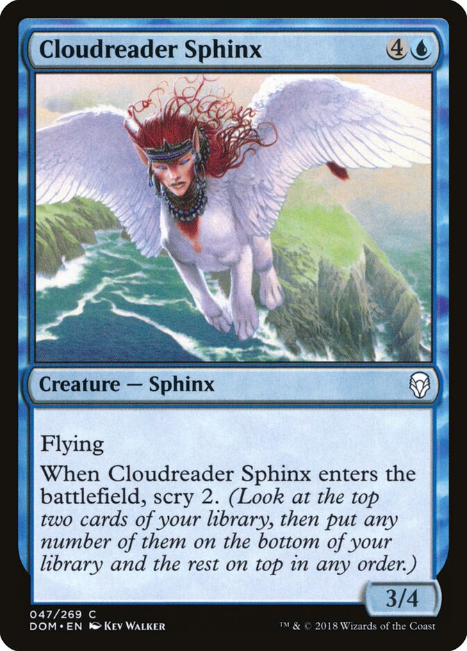 Cloudreader Sphinx - Dominaria (Common) [DOM-47]