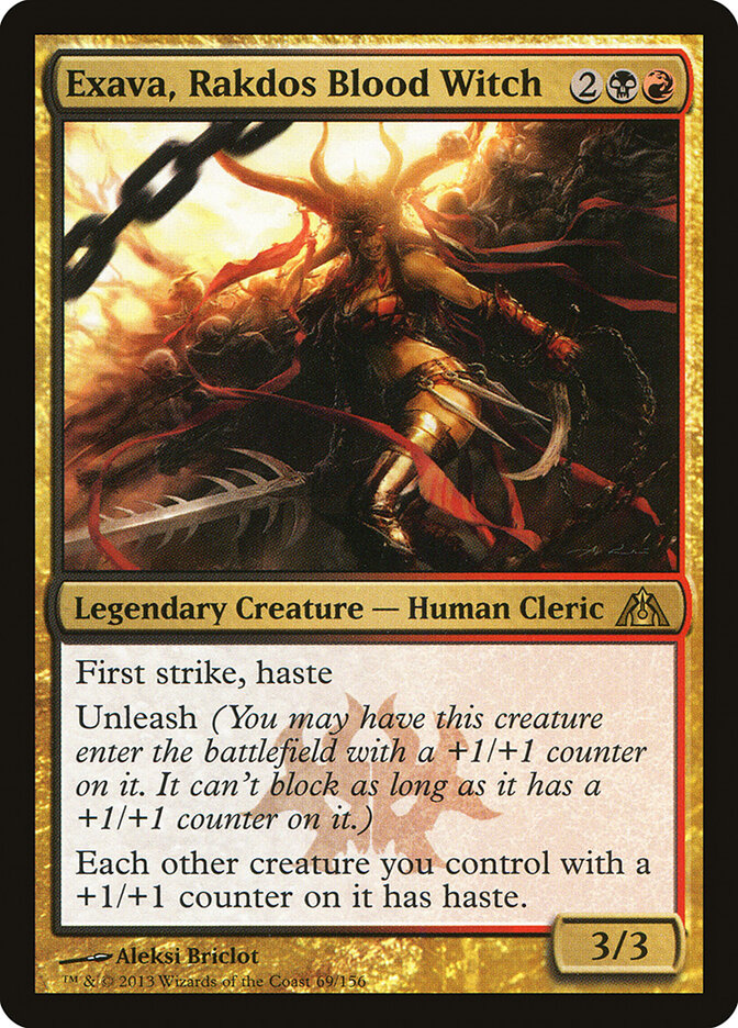 Exava, Rakdos Blood Witch - Dragon's Maze (Rare) [DGM-69]