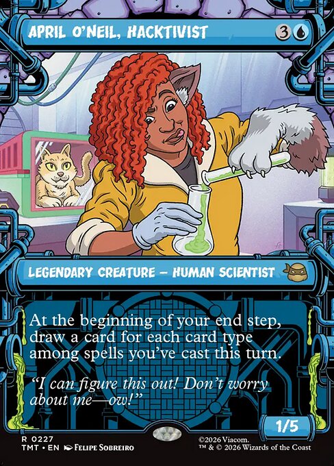 April O'Neil, Hacktivist – Teenage Mutant Ninja Turtles (TMT-227) Magic: The Gathering card | LC-REM-20260804-15613343531340-6ccc8ba7-d5c1-4c52-9b57-21f847215f80 Hoofdafbeelding