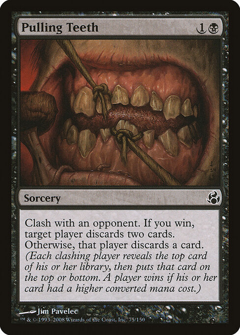 Pulling Teeth – Morningtide (MOR-75) Magic: The Gathering card