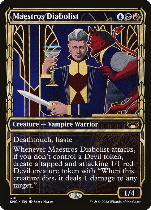 Maestros Diabolist – Streets of New Capenna (SNC-318) Magic: The Gathering card | LC-REM-20260804-15383574872396-6d29c250-4673-4ae2-b9e5-cf463535a1a3 Imagen principal del producto