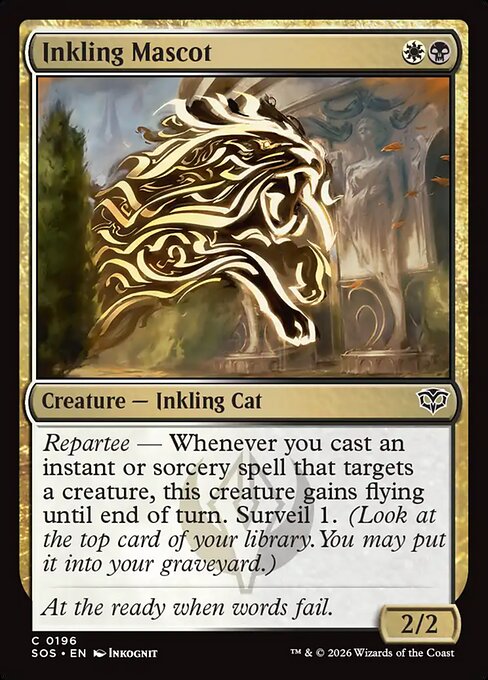 Inkling Mascot – Secrets of Strixhaven (SOS-196) Magic: The Gathering card | LC-REM-20260804-15765058912588-6d4a2f39-0e1e-4076-815a-2676a09a1aab Hauptbild