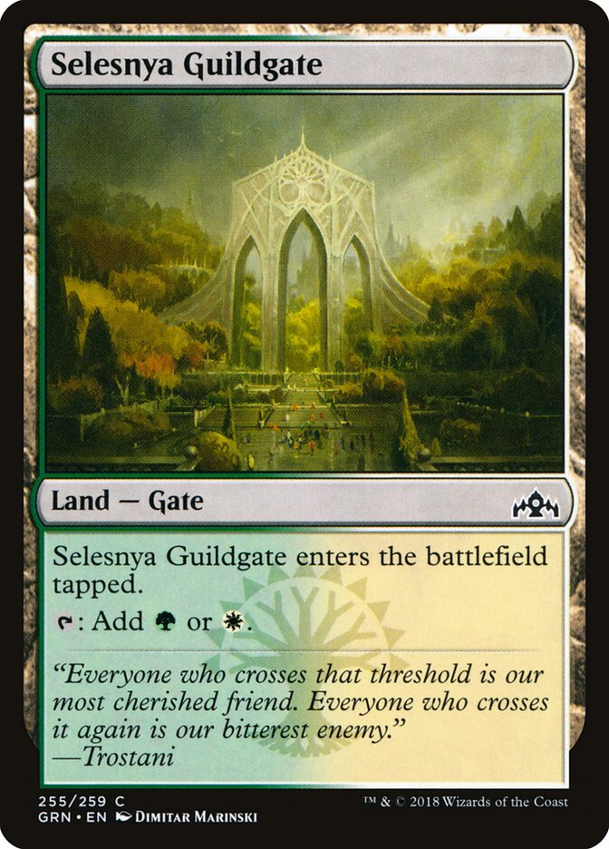 Selesnya Guildgate (V.1) - Guilds of Ravnica (Common) [GRN-255]