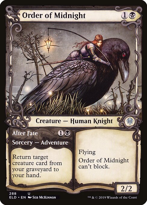 Order of Midnight // Alter Fate – Throne of Eldraine (ELD-288) Magic: The Gathering card | LC-REM-20260804-15151674655052-6d747619-3057-4973-aec7-a0e4674e94f7