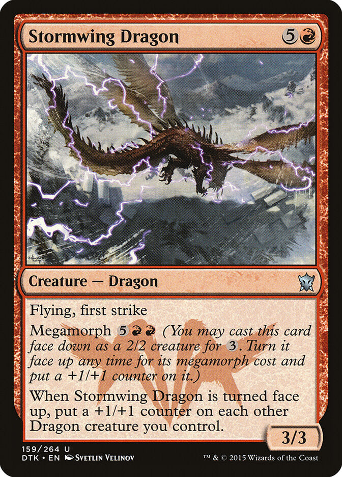 Stormwing Dragon - Dragons of Tarkir (Uncommon) [DTK-159] Imagen principal del producto