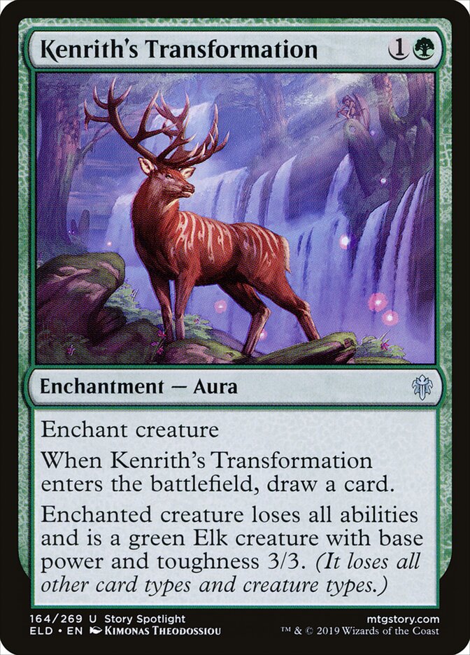 Kenrith's Transformation - Throne of Eldraine (Uncommon) [ELD-164]