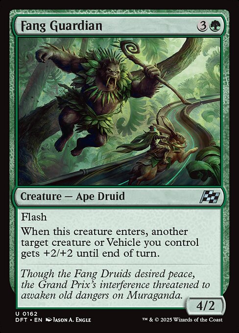 Fang Guardian – Aetherdrift (DFT-162) Magic: The Gathering card