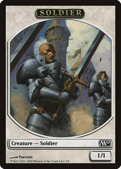 Soldier – Magic 2010 Tokens (TM10-2) Magic: The Gathering card | LC-REM-20260804-15835928461644-6dccd622-264e-4867-b34b-324c94861241
