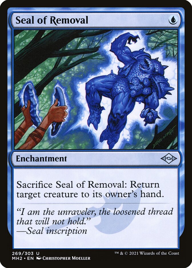 Seal of Removal (V.1) - Modern Horizons 2 (Uncommon) [MH2-269]