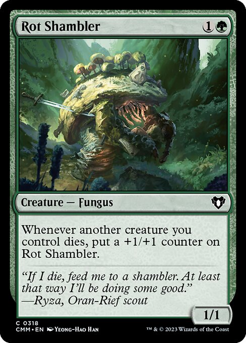 Rot Shambler – Commander Masters (CMM-318) Magic: The Gathering card Immagine principale del prodotto