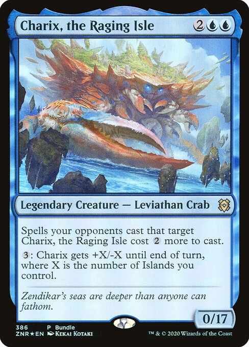 Charix, the Raging Isle – Zendikar Rising (ZNR-386) Magic: The Gathering card | LC-REM-20260804-15151242150220-6e23886b-8200-427d-99af-068a0133795d