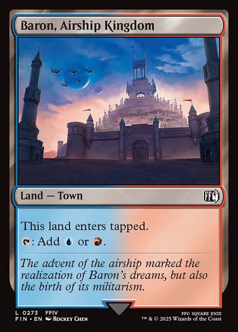 Baron, Airship Kingdom – Final Fantasy (FIN-273) Magic: The Gathering card | LC-REM-20260804-15675724890444-6e4bf840-802d-47d5-bffd-8ba495e19cf6