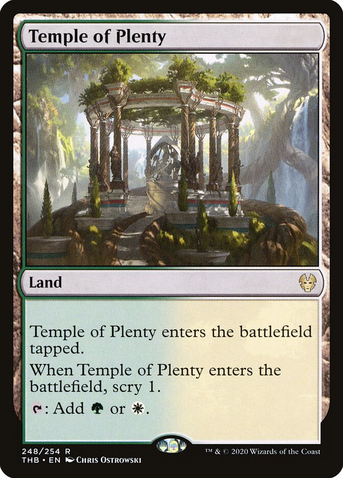 Temple of Plenty - Theros Beyond Death (Rare) [THB-248] Image principale du produit