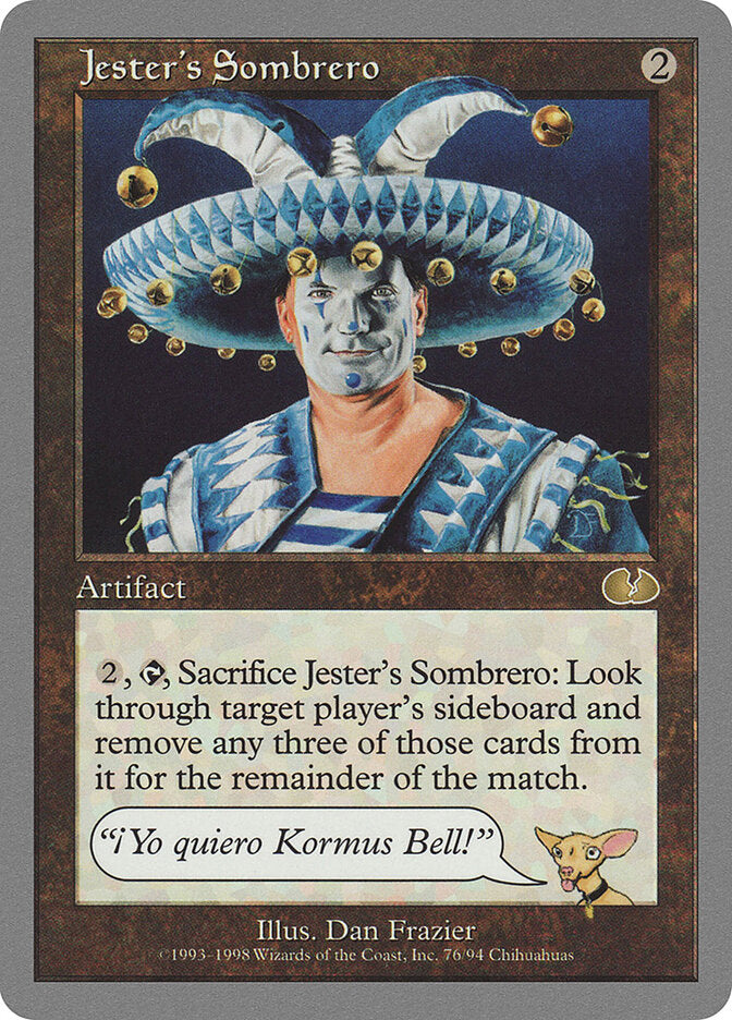 Magic-kaart Jester's Sombrero UGL-76 uit Unglued (Rare) Imagen principal del producto
