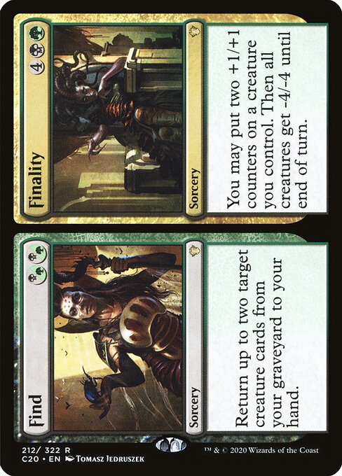 Find // Finality – Commander 2020 (C20-212) Magic: The Gathering card | LC-REM-20260804-15151295562060-6e740969-4613-49a3-b22f-8254f44bd91b