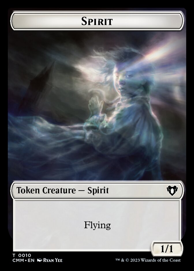 Magic-kaart Spirit Token // Rat Token TCMM-10 uit Commander Masters Tokens (Token)