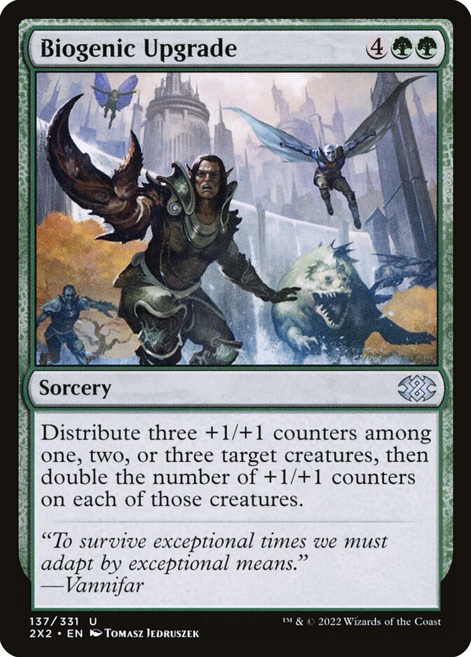 Biogenic Upgrade - Double Masters 2022 (Uncommon) [2X2-137]