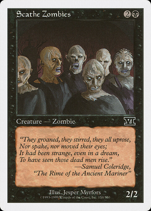 Scathe Zombies – Sixth Edition (6ED-154) Magic: The Gathering card