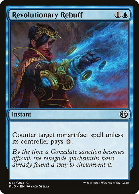Revolutionary Rebuff – Kaladesh (KLD-61) Magic: The Gathering card | LC-REM-20260804-15909421121868-6ea63dad-6afe-464e-ab19-fabd9709c6f9 Hauptbild