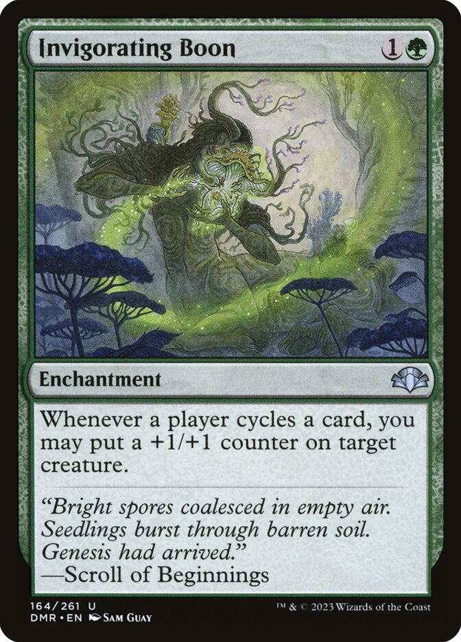 Invigorating Boon - Dominaria Remastered (Uncommon) [DMR-164]