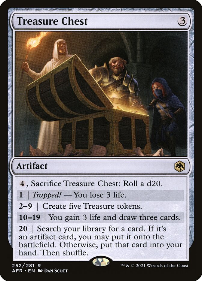 Treasure Chest - Adventures in the Forgotten Realms (Rare) [AFR-252] Immagine principale del prodotto
