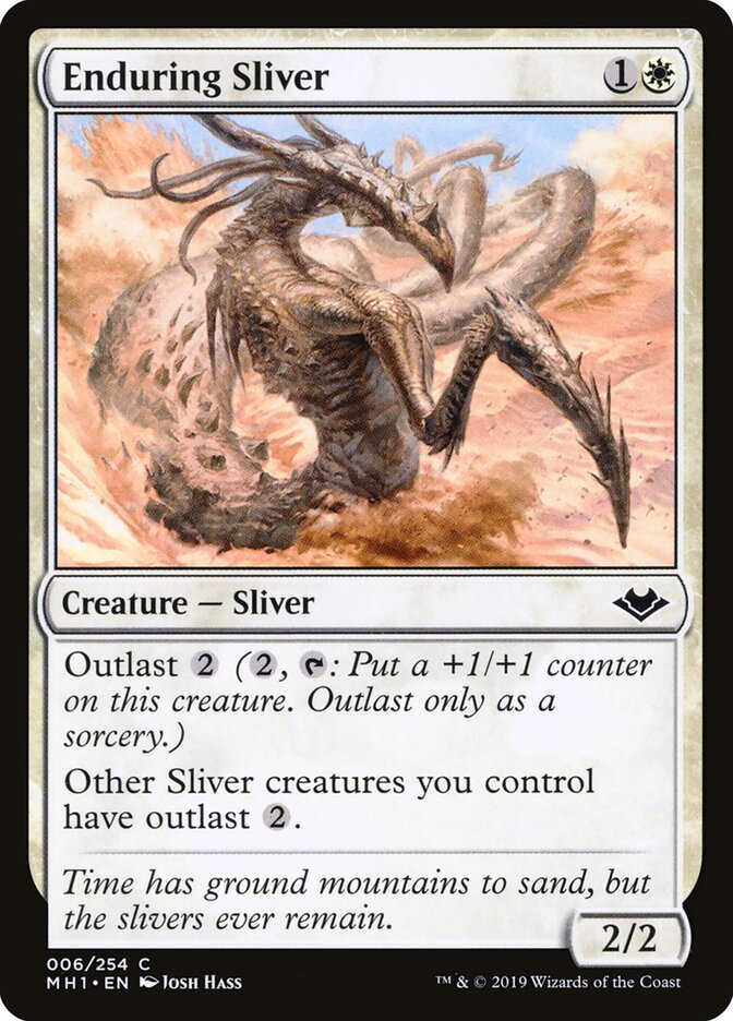 Enduring Sliver - Modern Horizons (Common) [MH1-6]