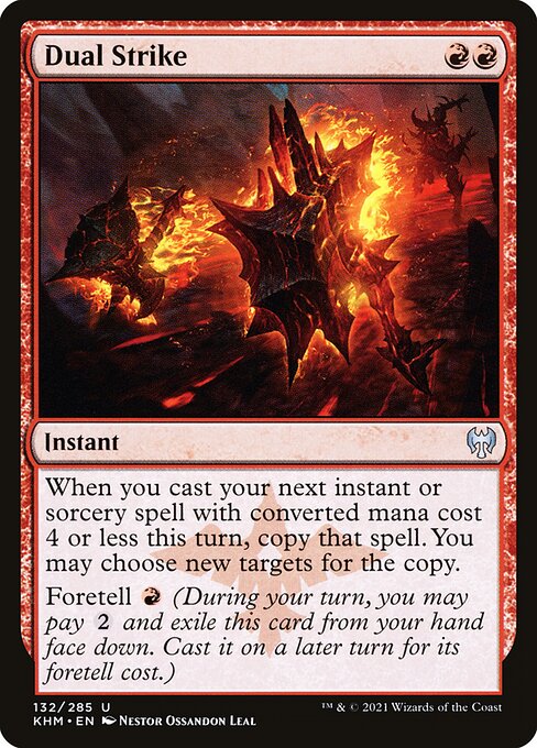 Dual Strike – Kaldheim (KHM-132) Magic: The Gathering card