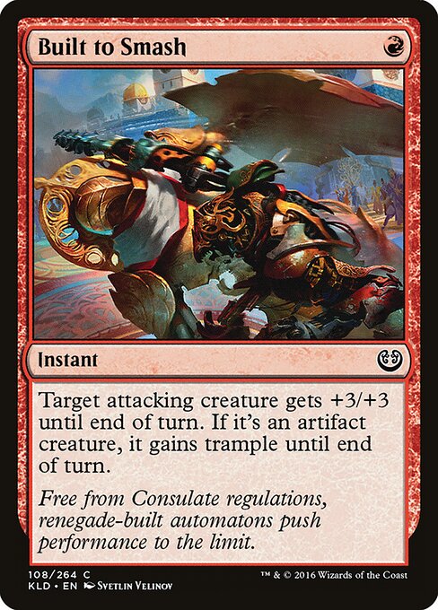 Built to Smash – Kaladesh (KLD-108) Magic: The Gathering card