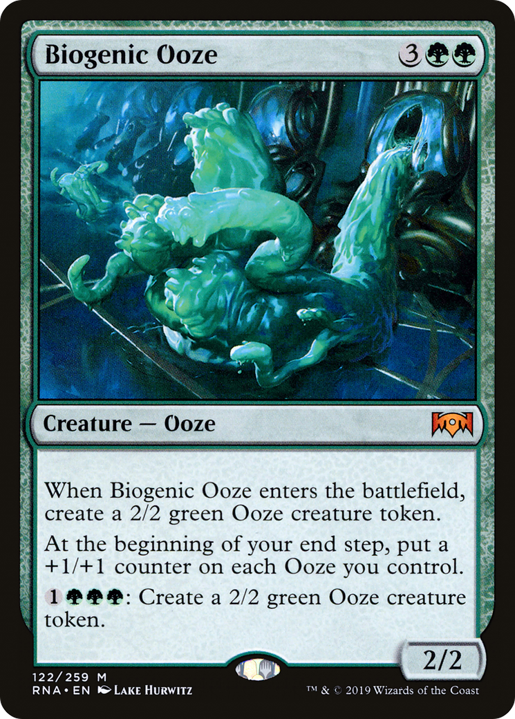 Biogenic Ooze – Ravnica Allegiance 122 – Magic: The Gathering single card Immagine principale del prodotto