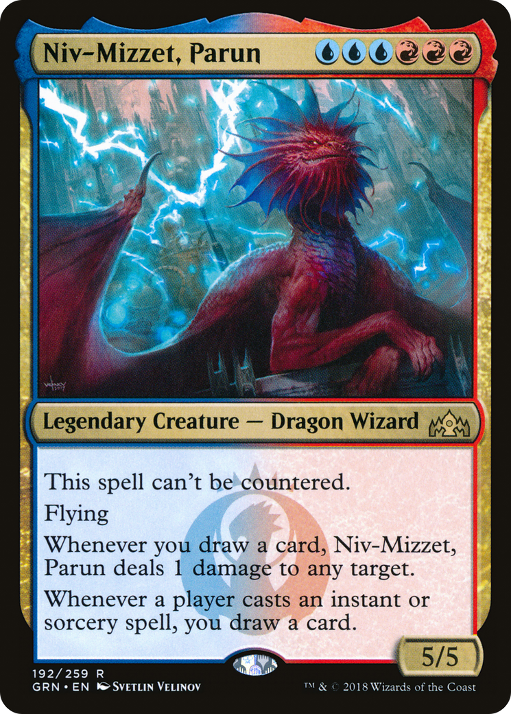 Niv-Mizzet, Parun – Guilds of Ravnica 192 – Magic: The Gathering single card Immagine principale del prodotto