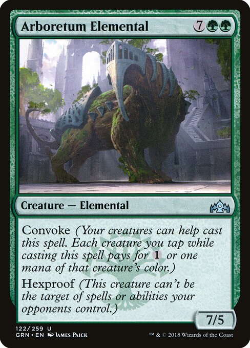 Arboretum Elemental – Guilds of Ravnica (GRN-122) Magic: The Gathering card Image principale du produit