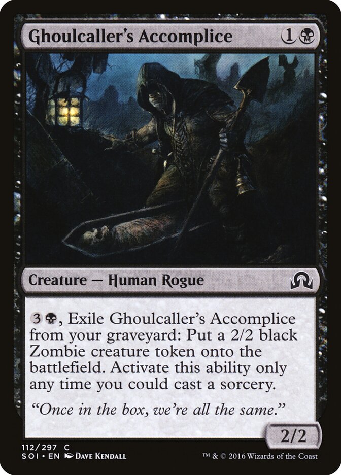 Ghoulcaller's Accomplice - Shadows over Innistrad (Common) [SOI-112] Hauptbild