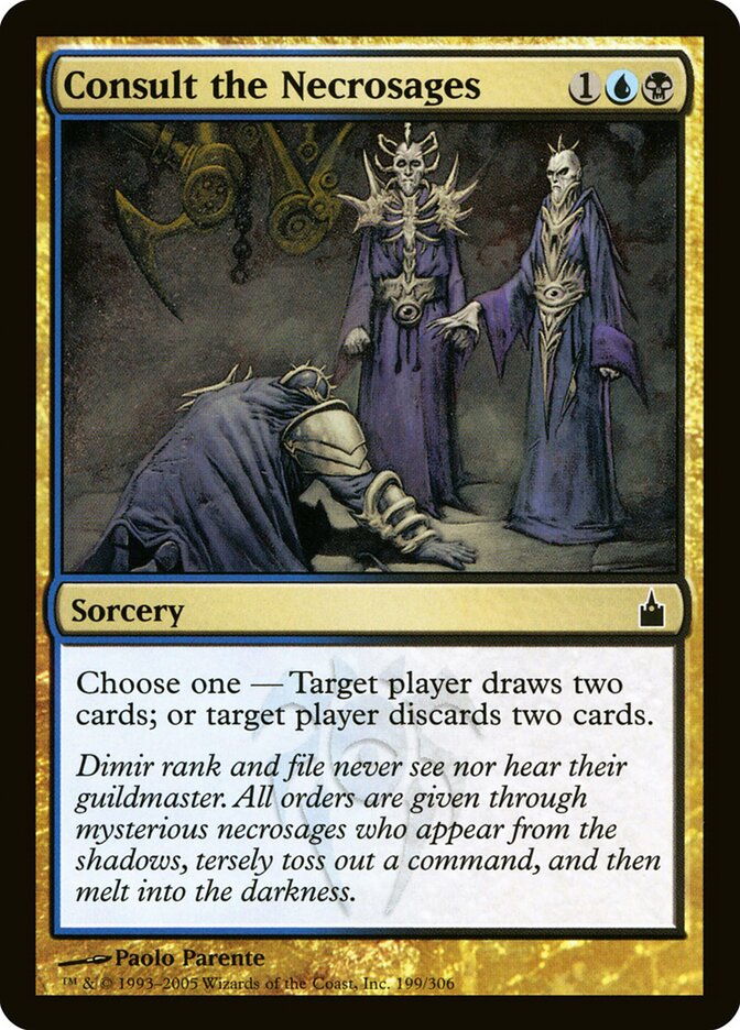 Consult the Necrosages - Ravnica: City of Guilds (Common) [RAV-199]