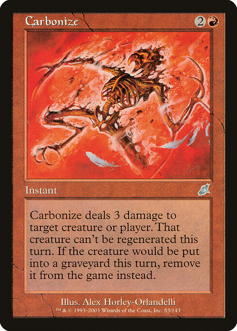 Carbonize – Scourge (SCG-83) Magic: The Gathering card