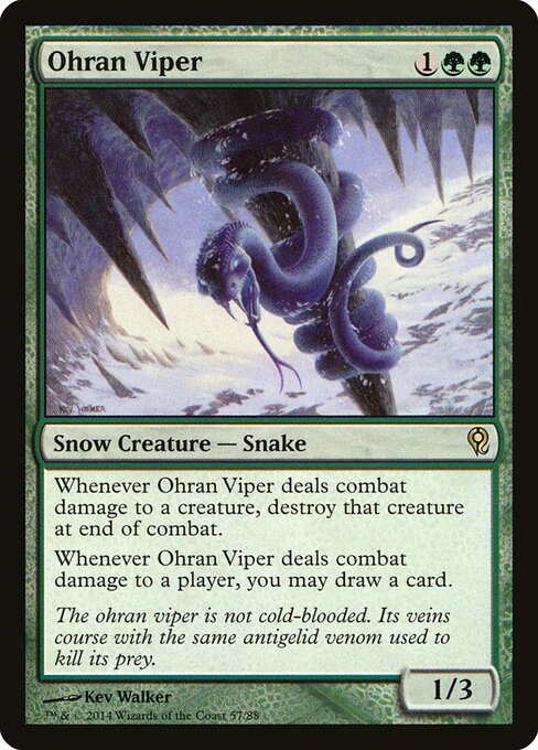 Ohran Viper – Duel Decks: Jace vs. Vraska (DDM-57) Magic: The Gathering card Hoofdafbeelding