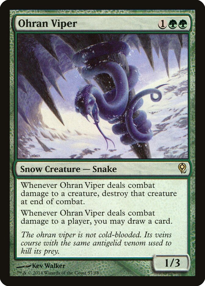 Magic-kaart Ohran Viper DDM-57 uit Duel Decks: Jace vs. Vraska (Rare)