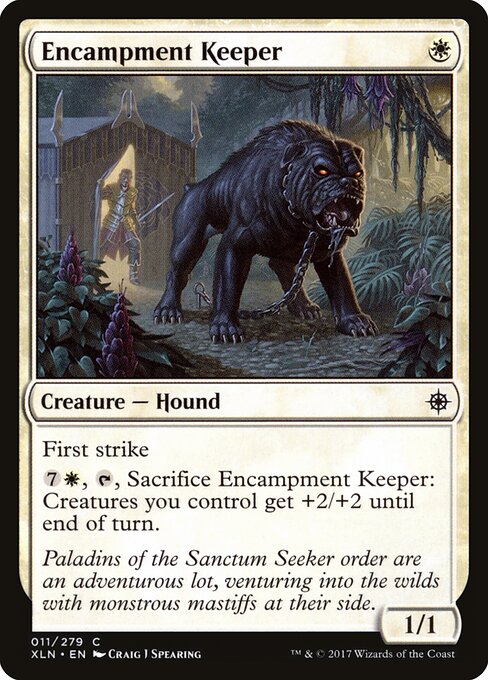 Encampment Keeper – Ixalan (XLN-11) Magic: The Gathering card