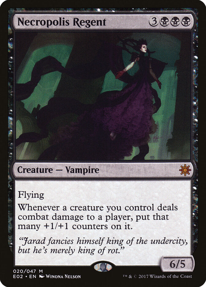Magic-kaart Necropolis Regent E02-20 uit Explorers of Ixalan (Mythic) Imagen principal del producto