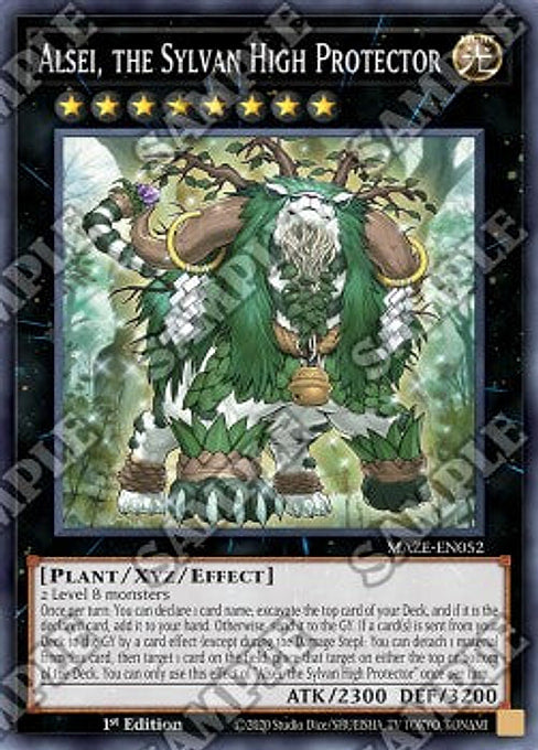 Alsei, the Sylvan High Protector — Maze of Memories (MAZE-052) Yu-Gi-Oh! card Image principale du produit