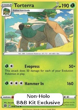 Torterra - Brilliant Stars (Holo Rare) [BRS-008] Hover Image