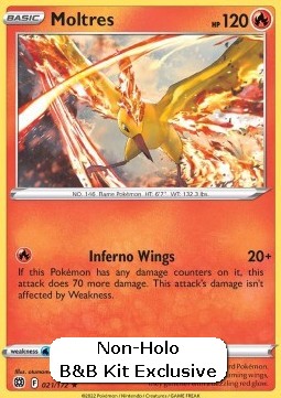 Moltres - Brilliant Stars (Holo Rare) [BRS-021] Hover Image