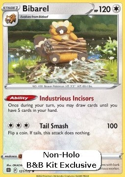 Bibarel - Brilliant Stars (Holo Rare) [BRS-121] Hover Image