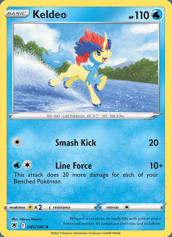 Keldeo - Astral Radiance (Holo Rare) [ASR-045] Image principale du produit