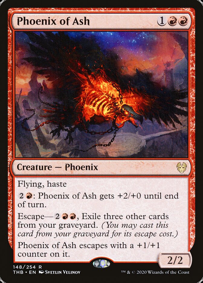 Phoenix of Ash - Theros Beyond Death (Rare) [THB-148]